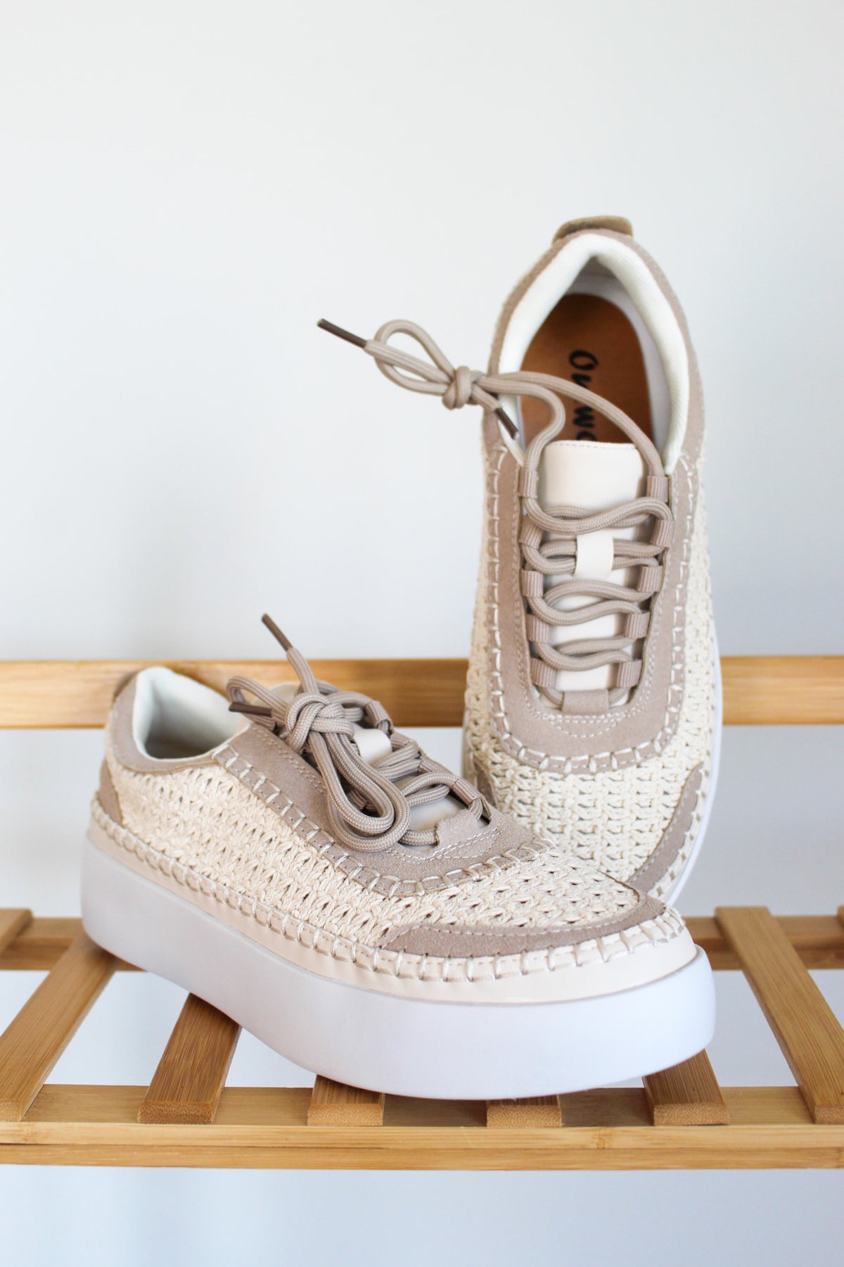 Dolan Lace-Up Sneaker • Cream