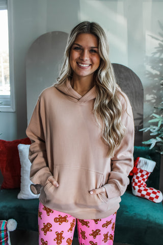 Holiday Season Standard Hoodie • Tan