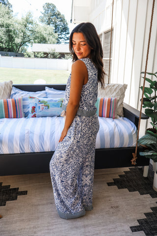 Vacay State Of Mind Pants • Blue