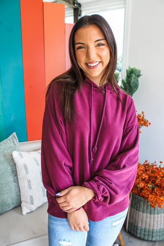 Hot Shot Hoodie • Purple - FINAL SALE