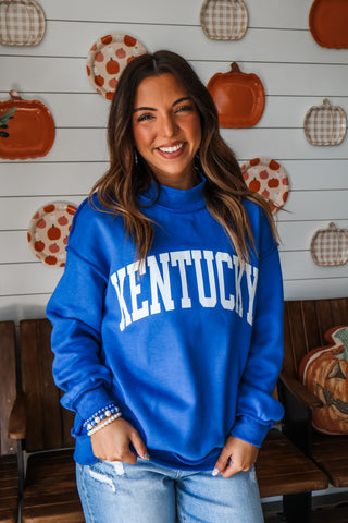 Wildcats Reversible Pullover • Blue