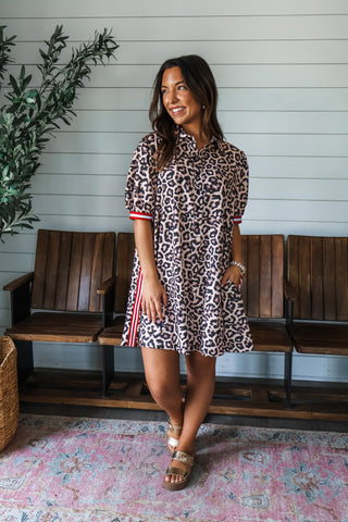Strut your stuff • leopard dress