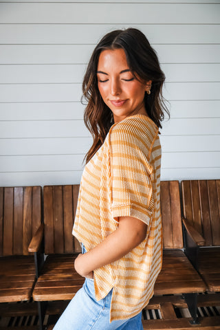 Color Crush Stripes • Yellow