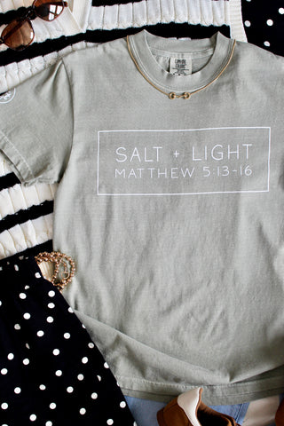 Salt & Light Graphic Tee • Sandstone
