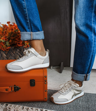 Winning Streak Modern Sneaker • Gold Combo