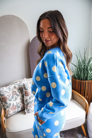 On The Spot Pant Set • Blue