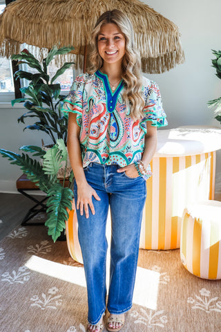 Tropical Breeze • Blue/Green