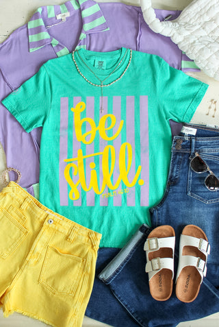 Be Still Graphic Tee • Island Green
