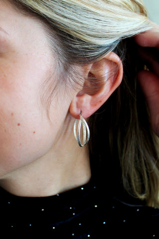 Parties For Hosting Earrings • Silver