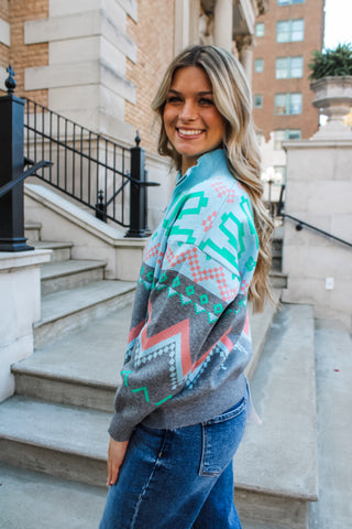 Twinkling Tidings • Blue Multi