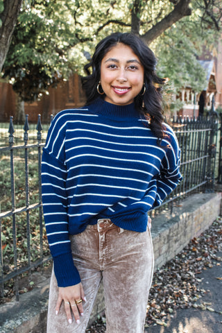 Pine Street Stripes • Navy