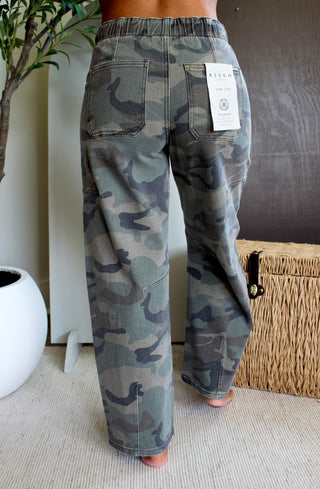 Nash Camo Print Barrel Leg