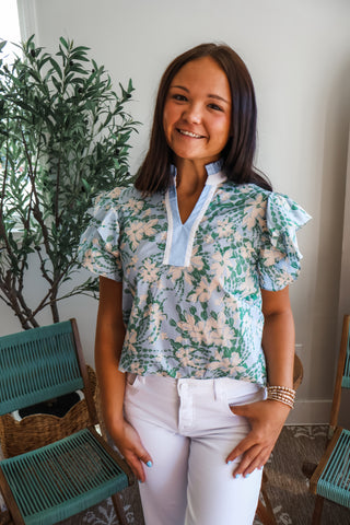 Bloom With Purpose • Blue Floral