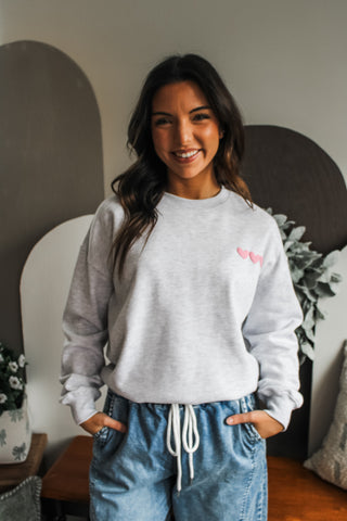 Spread The Love Of Jesus Sweatshirt • Ash Grey