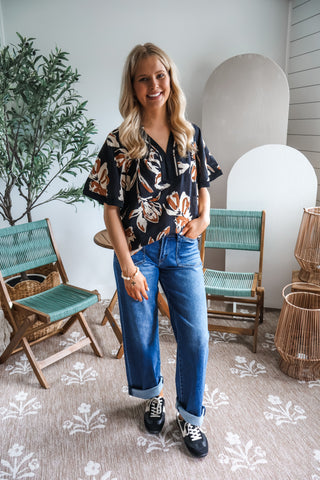 Standout Sophistication • Black Floral