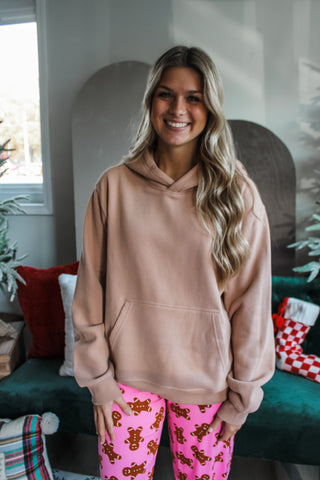 Holiday Season Standard Hoodie • Tan
