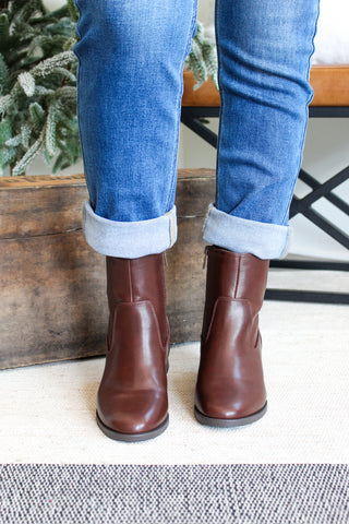 Adelaide Ankle Boot • Dark Brown