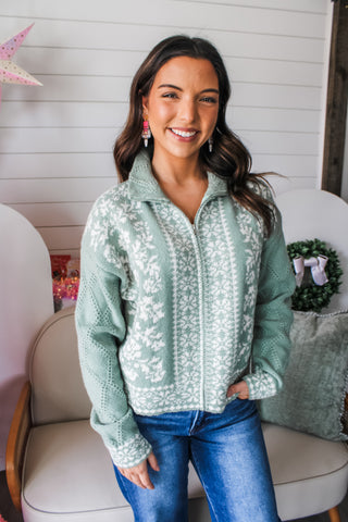 Snow Place Like Home • Sage