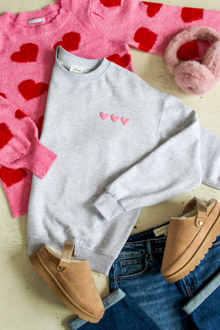 Spread The Love Of Jesus Sweatshirt • Ash Grey