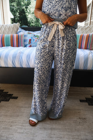 Vacay State Of Mind Pants • Blue