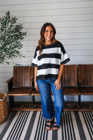 Post It Stripes • Black