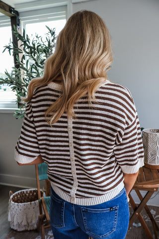 Chic & Classic Stripes • Brown