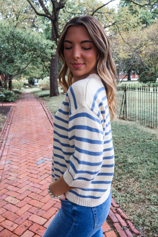 Fun-Filled Fall Days • Blue Stripe