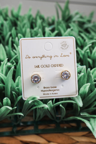 Evie• cubic zirconia stud