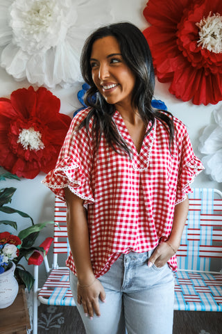 Pursuit Of Happiness • Red Gingham