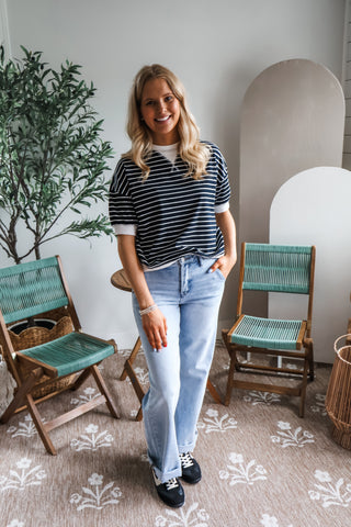 Easy & Essential Stripes • Black