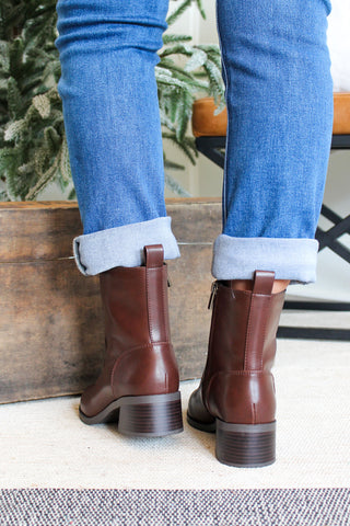 Adelaide Ankle Boot • Dark Brown