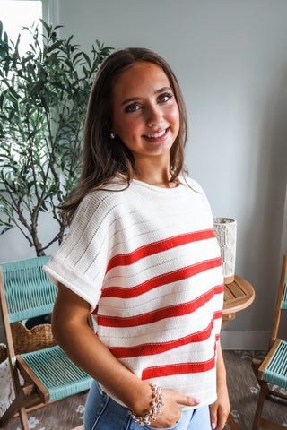Endless Summer Stripe • Red
