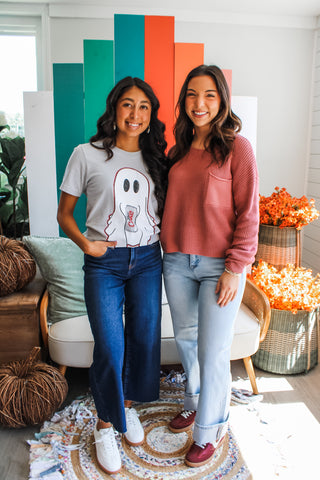 Fall Update Pocket Sweater • Rose - FINAL SALE