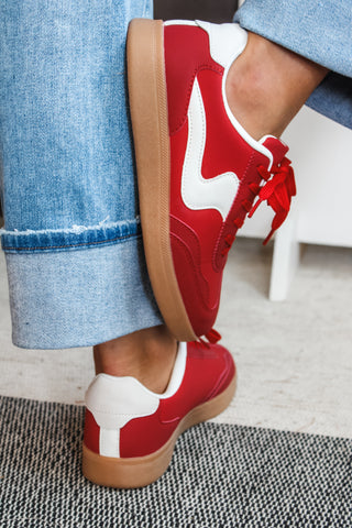 Kick Off Modern Sneaker • Red