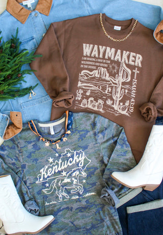 Kentucky Spirit Graphic Tee • Camo