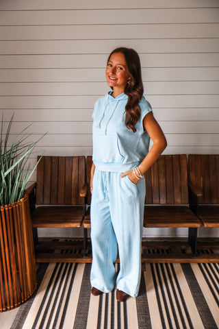Soak Up The Sun Pants • Sky Blue
