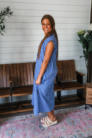 Between The Lines • Blue Stripes