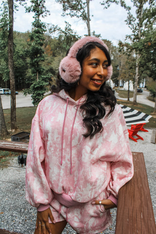 Pretty In Pink Camo Hoodie