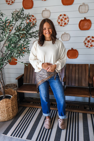 Go Getter Pullover • Vanilla Cream