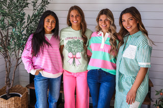 Easy Going Stripes • Pink