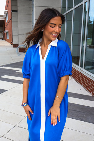 Meet In The Middle Midi • Blue/White