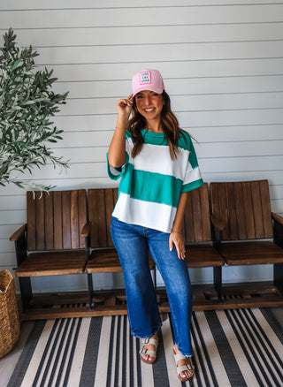 Edgy Essential Colorblock • Green