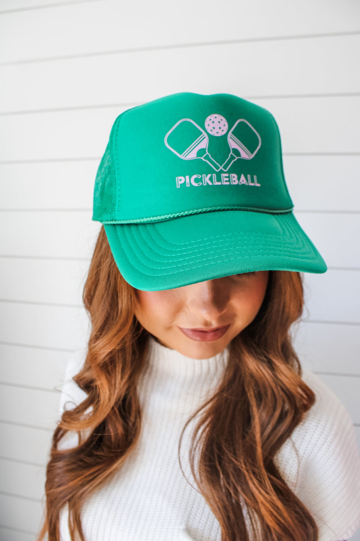 Pickleball Club Trucker Hat • Green