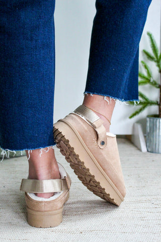 Warmth & Wonder Cozy Clog • Beige
