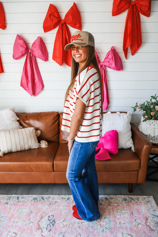 Cute & Classic • Red Stripe