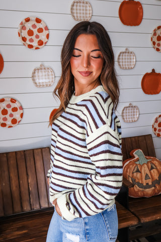 Striped Collective Sweater • Yellow Mix