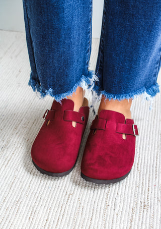 Rowan Soft Footbed Clog • Burgundy