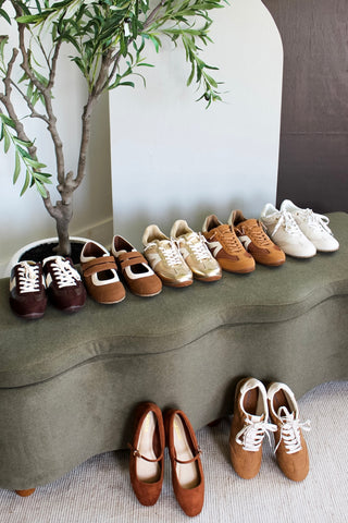 Callum Cutout Sneaker • Tan