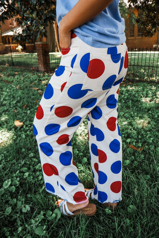 Connect The Dots Pants • Cream