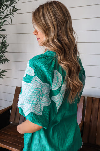 Blooming Beauty • Green Floral